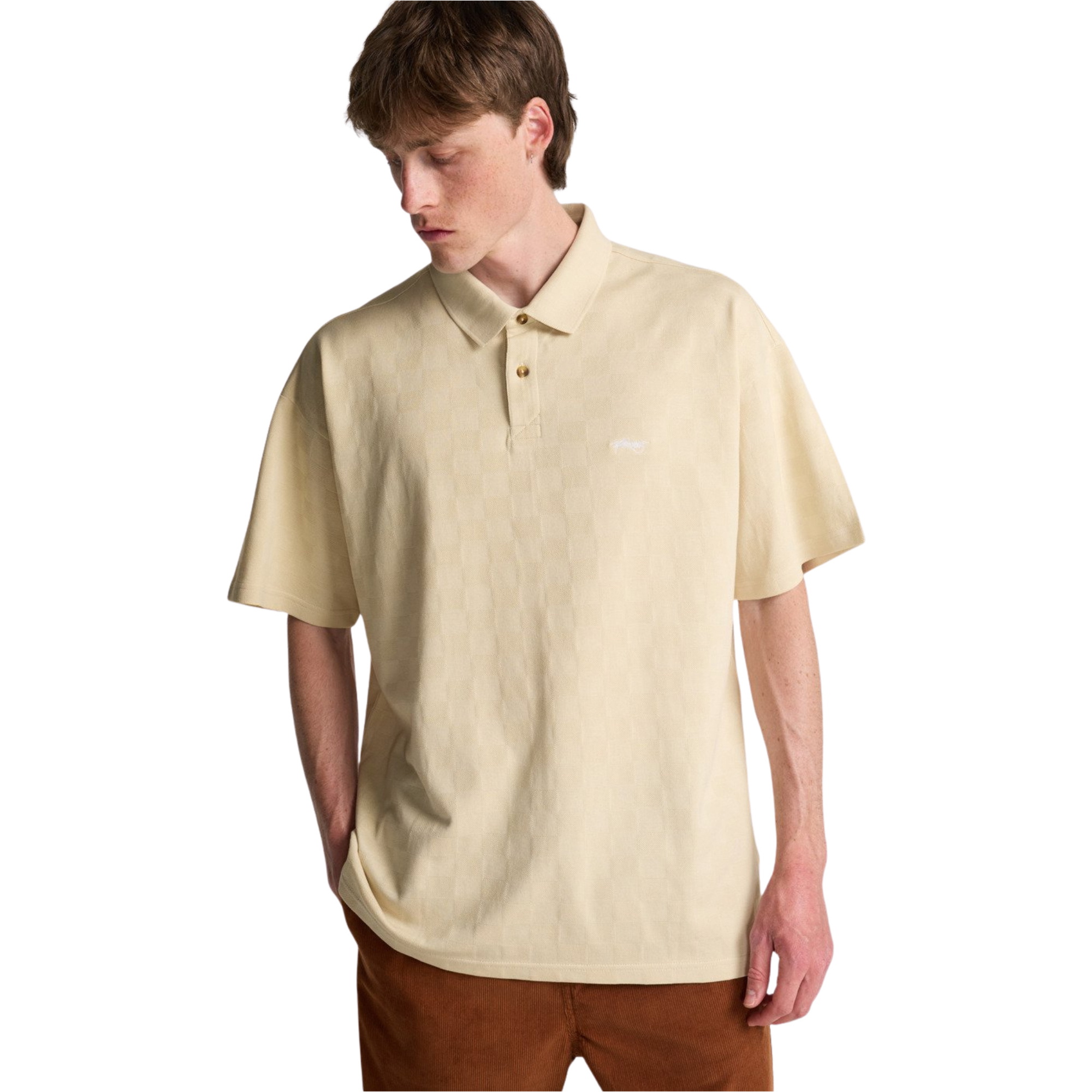 2026 Billabong Mens Quest Polo T-shirt EBYKT00118 - Chino